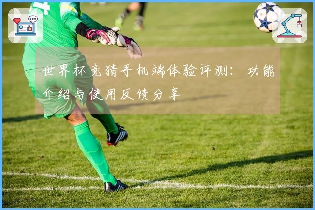 世界杯竞猜手机端体验评测：功能介绍与使用反馈分享